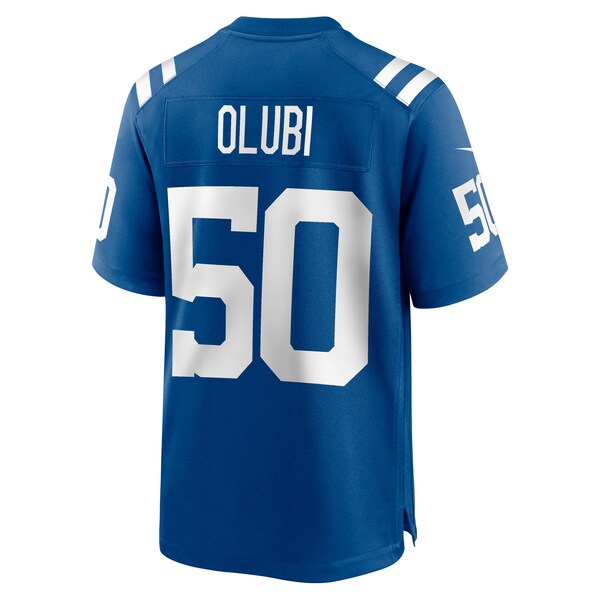 Segun Olubi Indianapolis Colts Nike Game Player Jersey - Royal - Image 3
