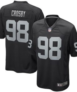 Maxx Crosby Las Vegas Raiders Nike Game Player Jersey - Black