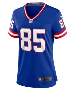 Alternative view of David Tyree New York Giants Nike Women's Classic Retired Player Game Jersey - Royal