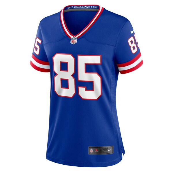 David Tyree New York Giants Nike Women's Classic Retired Player Game Jersey - Royal - Image 2