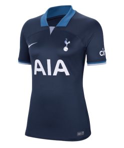 Alternative view of Tottenham Hotspur Nike Women's 2023/24 Away Stadium Replica Custom Jersey - Navy