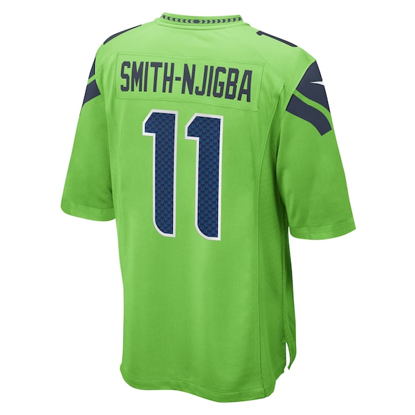 Jaxon Smith-Njigba Seattle Seahawks Nike Game Jersey - Neon Green - Image 3