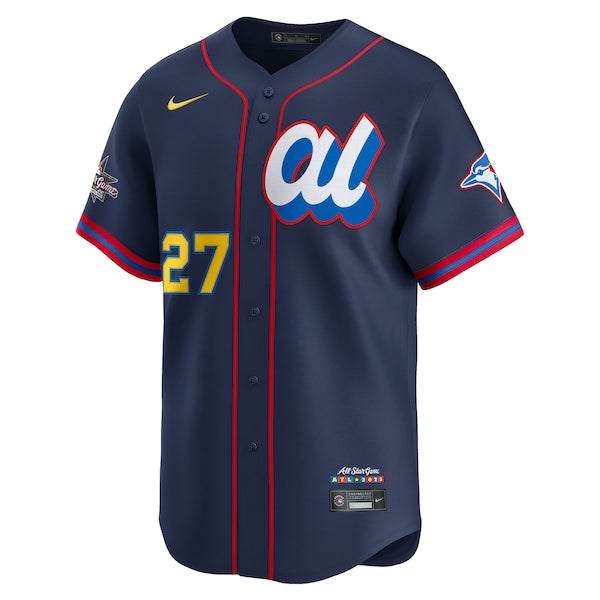 Vladimir Guerrero Jr. American League Nike 2025 All-Star Edition Limited Player Jersey - Navy - Image 2