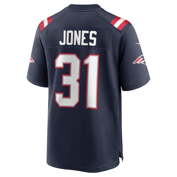Jonathan Jones New England Patriots Nike Game Jersey - Navy - Image 3