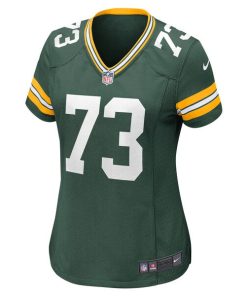 Alternative view of Yosh Nijman Green Bay Packers Nike Women's Game Jersey - Green