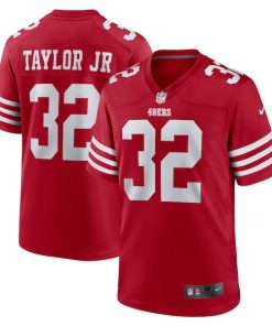 Patrick Taylor Jr. San Francisco 49ers Nike Team Game Jersey -  Scarlet