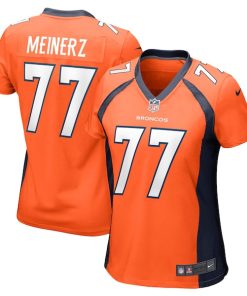 Quinn Meinerz Denver Broncos Nike Women's Game Jersey - Orange