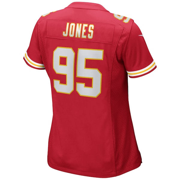 Chris Jones Kansas City Chiefs Nike Women's Game Jersey - Red - Image 3