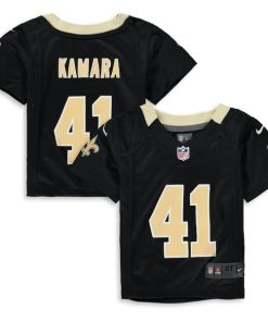 Alvin Kamara New Orleans Saints Nike Toddler Game Jersey - Black
