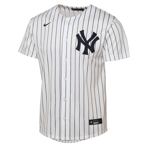 Anthony Volpe New York Yankees Nike Youth Home Replica Player Jersey - White - Image 2