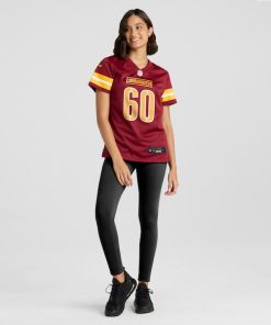 Alternative view of Michael Deiter Washington Commanders Nike Women's  Game Jersey -  Burgundy