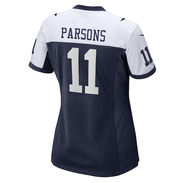 Micah Parsons Dallas Cowboys Nike Women's Alternate Game Jersey - Navy/White - Image 4