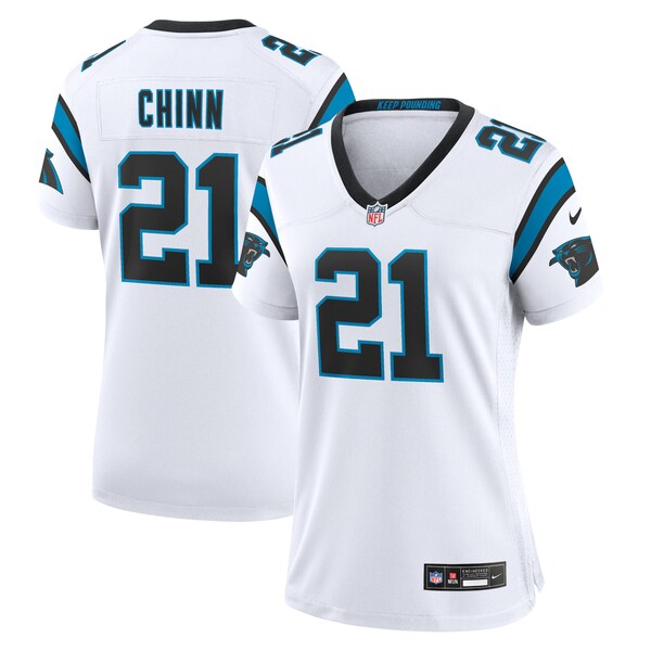 Jeremy Chinn Carolina Panthers Nike Women's Player Jersey - White/Blue - Image 2
