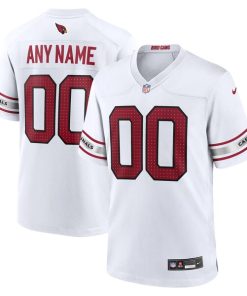 Arizona Cardinals Nike Custom Game Jersey - White