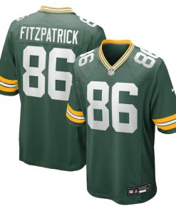 John FitzPatrick Green Bay Packers Nike Team Game Jersey -  Green