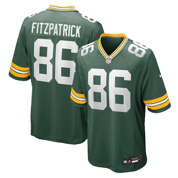 John FitzPatrick Green Bay Packers Nike Team Game Jersey - Green
