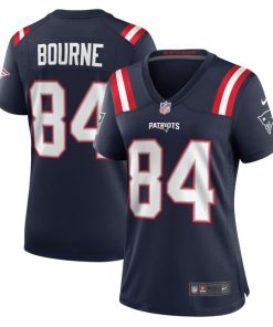 Kendrick Bourne New England Patriots Nike Women's Game Jersey - Navy