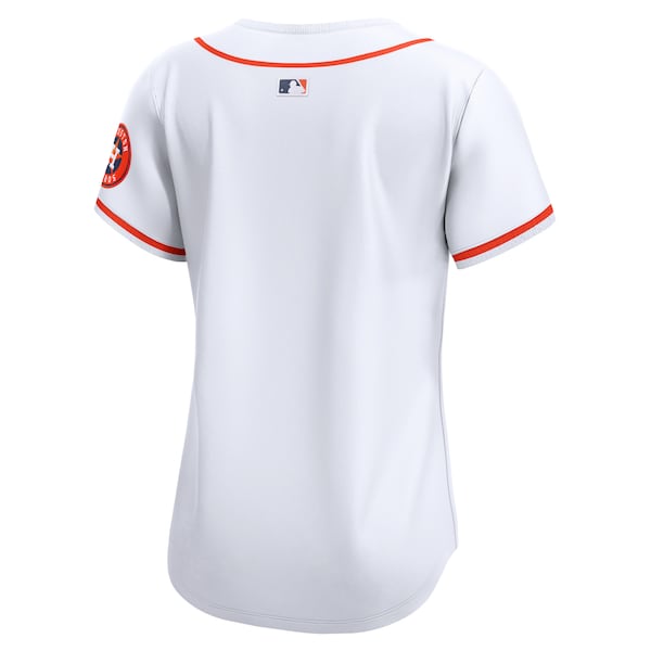 Houston Astros Nike Women's Home Limited Jersey - White - Image 3