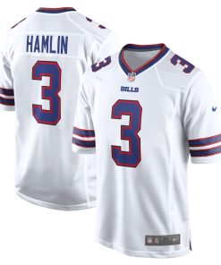 Damar Hamlin Buffalo Bills Nike  Game Jersey - White