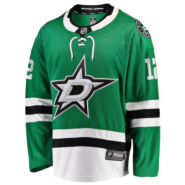 Radek Faksa Dallas Stars Home Breakaway Jersey - Kelly Green - Image 2