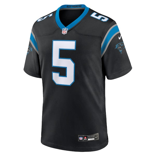 Rico Dowdle Carolina Panthers Nike Team Game Jersey - Black - Image 2