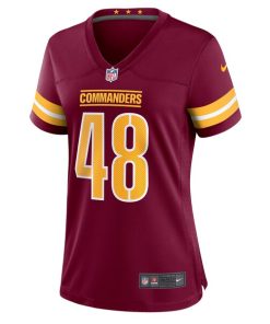 Alternative view of Sean Chandler Washington Commanders Nike Women's  Game Jersey -  Burgundy