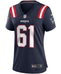 Alternative view of Marcus Cannon New England Patriots Nike Women's Game Jersey - Navy