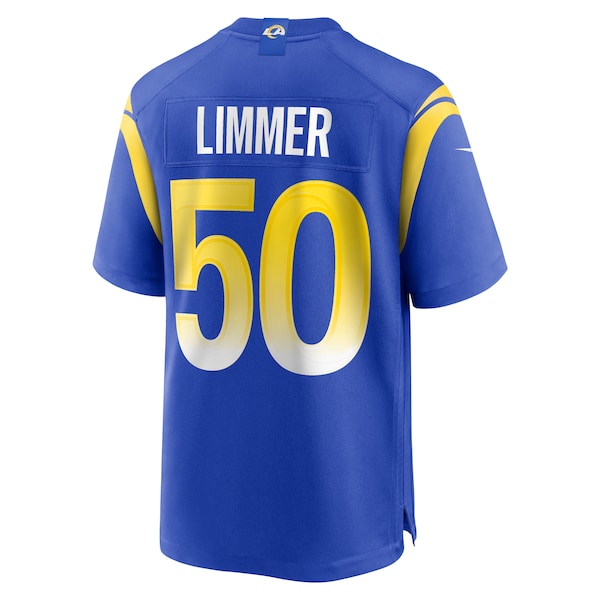 Beaux Limmer Los Angeles Rams Nike Team Game Jersey - Royal - Image 3