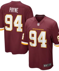 Daron Payne Washington Football Team Nike Game Player Jersey - Burgundy
