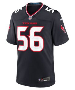 Alternative view of Marcus Haynes Houston Texans Nike Team Game Jersey -  Navy