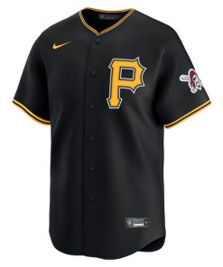 Alternative view of Pittsburgh Pirates Nike Alternate Limited Jersey - Black