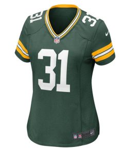 Alternative view of Emanuel Wilson Green Bay Packers Nike Women's  Game Jersey -  Green