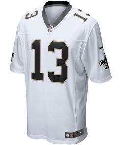 Alternative view of Michael Thomas New Orleans Saints Nike Game Player Jersey - White