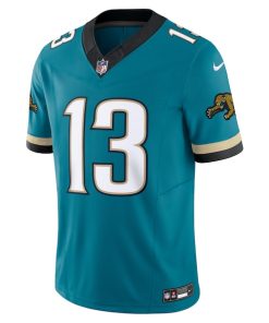 Alternative view of Christian Kirk Jacksonville Jaguars Nike Prowler Throwback Vapor F.U.S.E. Limited Jersey - Teal