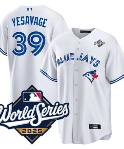 Trey Yesavage Toronto Blue Jays Nike 2025 World Series Limited Jersey - White