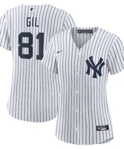 Luis Gil New York Yankees Nike Women's Home Replica Jersey - White