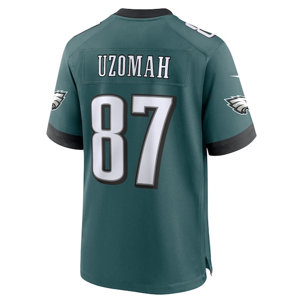 C.J. Uzomah Philadelphia Eagles Nike Team Game Jersey - Midnight Green - Image 3