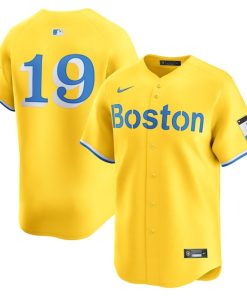 Roman Anthony Boston Red Sox Nike City Connect Limited Jersey?¨C Gold