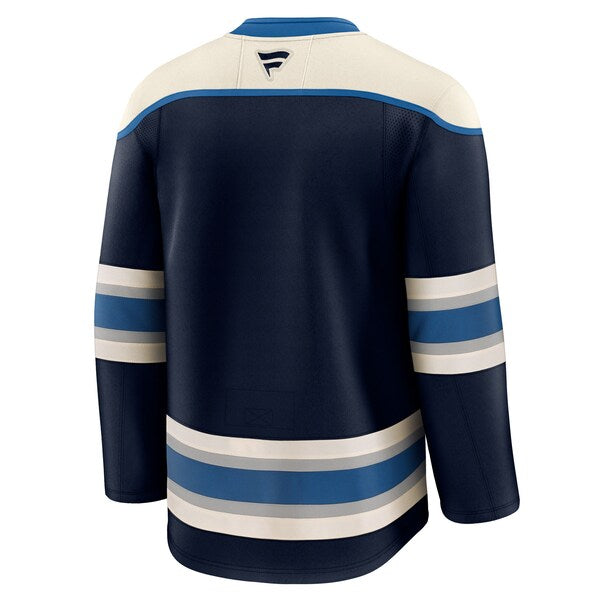 Columbus Blue Jackets Alternate Premium Jersey - Navy - Image 4