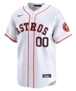 Alternative view of Houston Astros Nike Home Limited Pick-A-Player Retired Roster Jersey - White