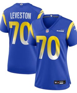 KT Leveston Los Angeles Rams Nike Women's Team Game Jersey -  Royal