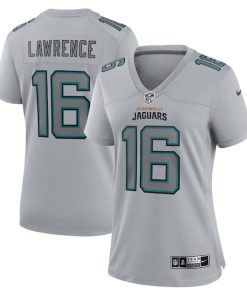 Trevor Lawrence Jacksonville Jaguars Nike Women's Atmosphere Fashion Game Jersey - Gray