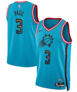 Chris Paul Phoenix Suns Nike Unisex 2022/23 Swingman Jersey - City Edition - Turquoise
