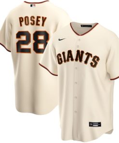 Buster Posey San Francisco Giants Nike Youth Alternate Replica Player Jersey - Cream