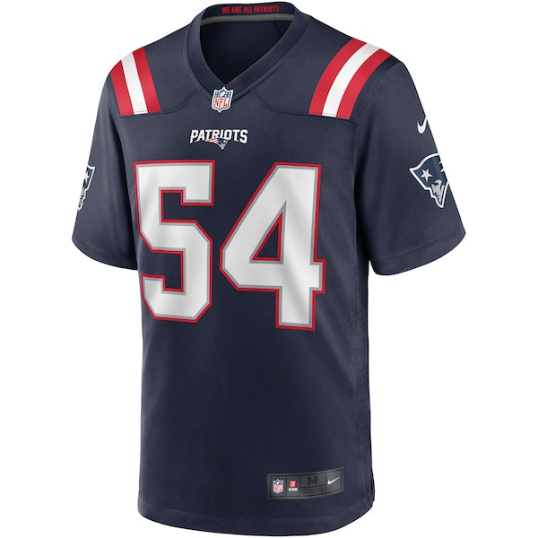 Tedy Bruschi New England Patriots Nike Game Retired Player Jersey - Navy/Red - Image 3