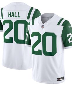 Breece Hall New York Jets Nike Classic Alternate Vapor F.U.S.E. Limited Jersey - White