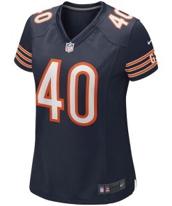 Alternative view of Gale Sayers Chicago Bears Nike Women's Game Retired Player Jersey - Navy