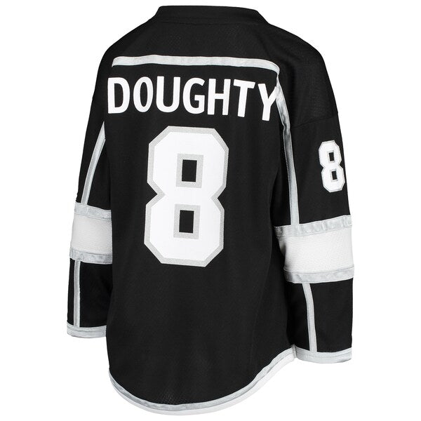 Drew Doughty Los Angeles Kings Youth Home Replica Player Jersey - Black - Image 3