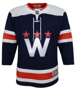 Alternative view of Washington Capitals Youth 2020/21 Alternate Premier Jerseys - Navy