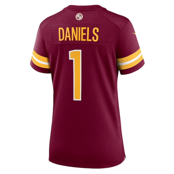 Jayden Daniels Washington Commanders Nike Women's 2024 NFL Draft First Round Pick Player Game Jersey - Burgundy - Image 3